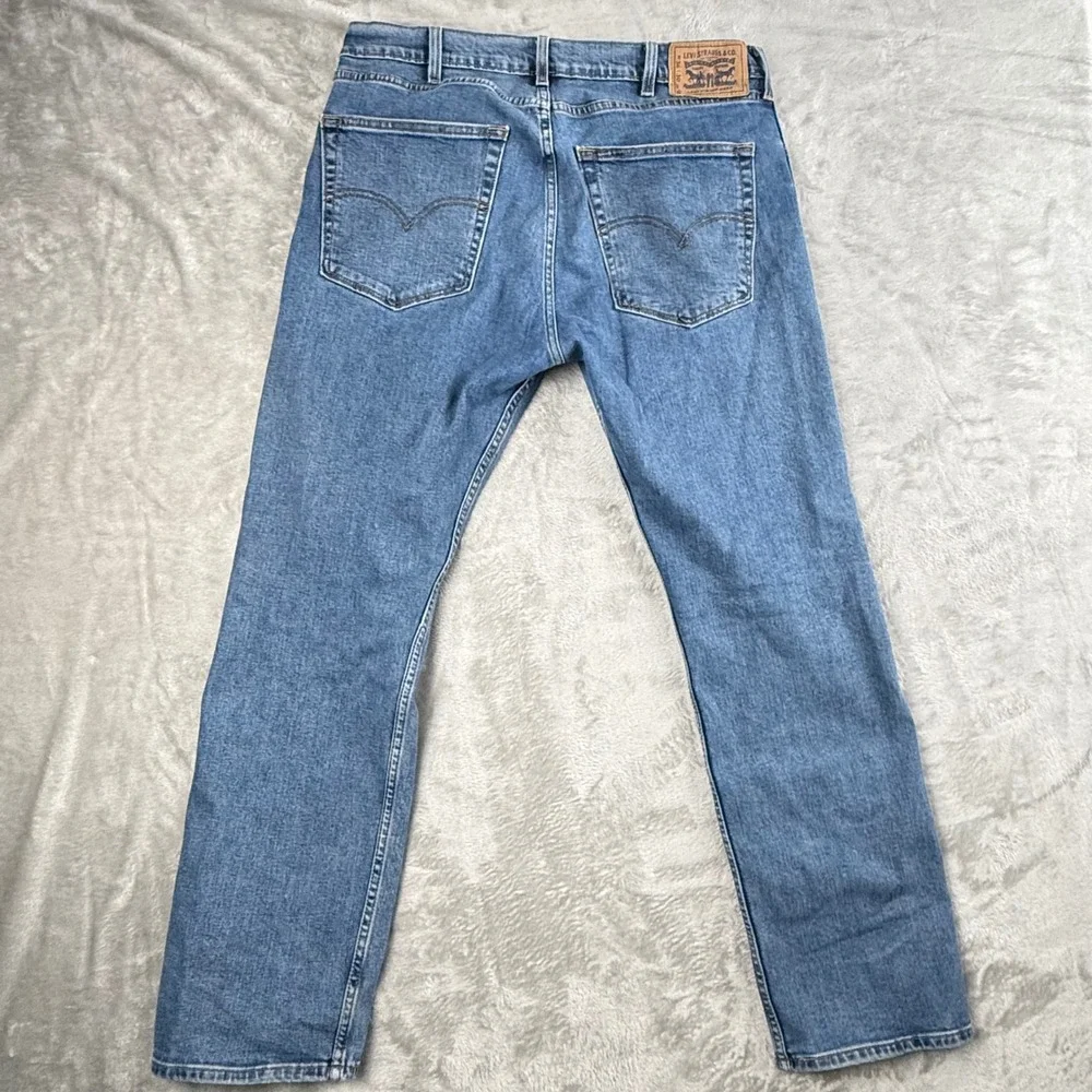Levi's 505 Jeans Mens 36x30 Blue Regular Fit Straight Leg‎ Denim Workwear